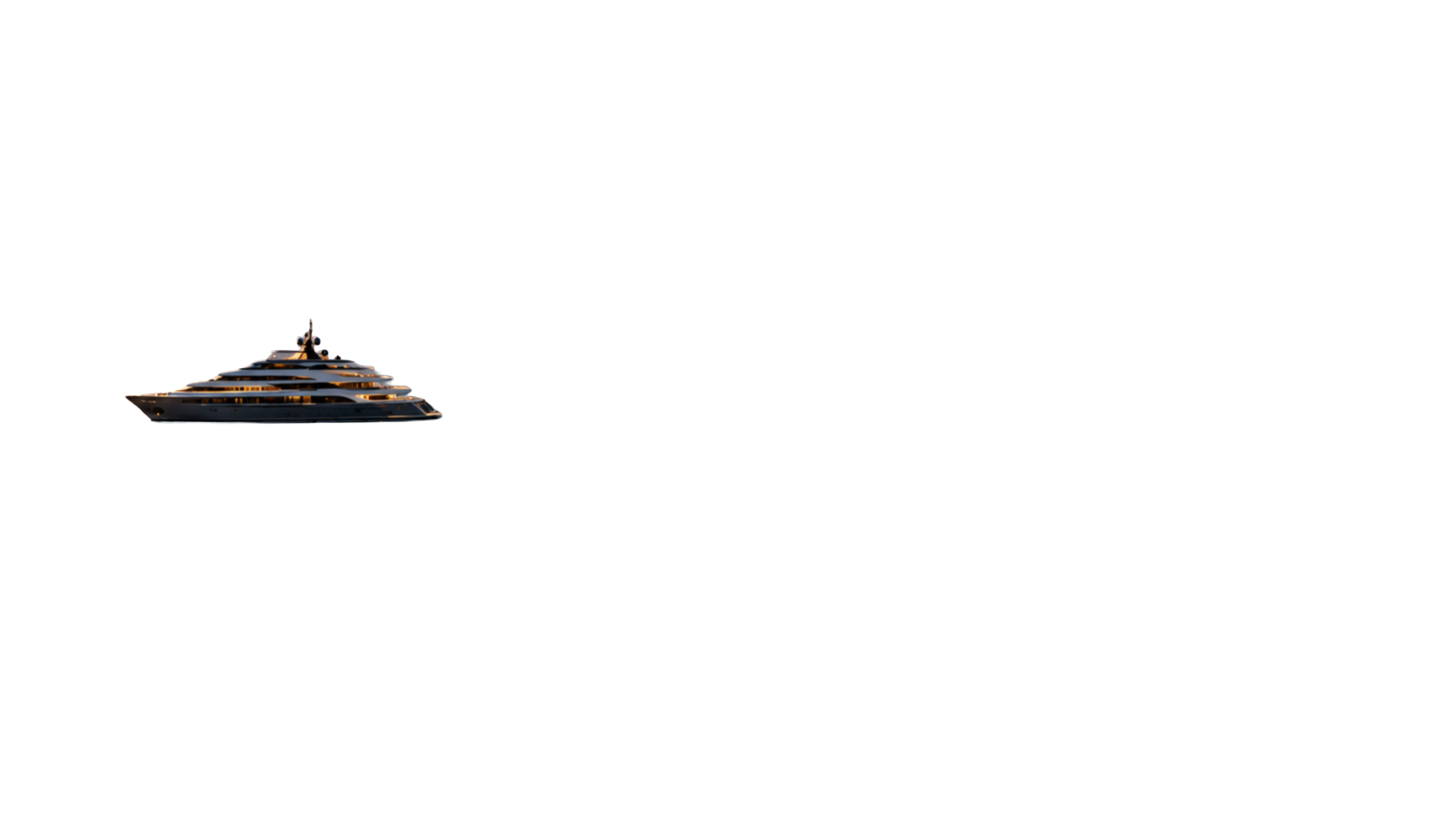 Luxury yacht